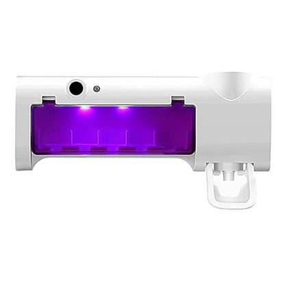 Hygiène Intelligente 3-en-1 Stérilisation UV + Porte-Brosses + Distributeur Automatique