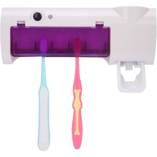 Hygiène Intelligente 3-en-1 Stérilisation UV + Porte-Brosses + Distributeur Automatique